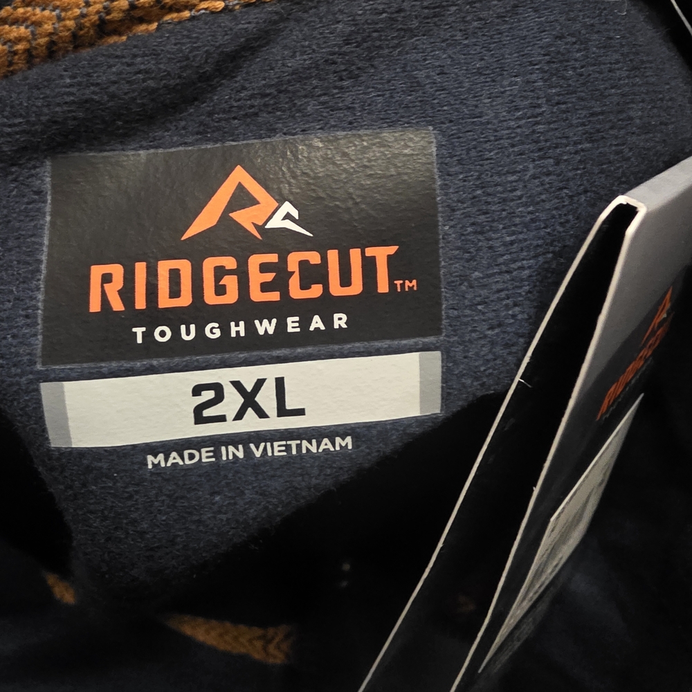 🆕 NWT Ridgecut 1/4 Zip Dark Navy Pullover 🆕 - Picture 6 of 7